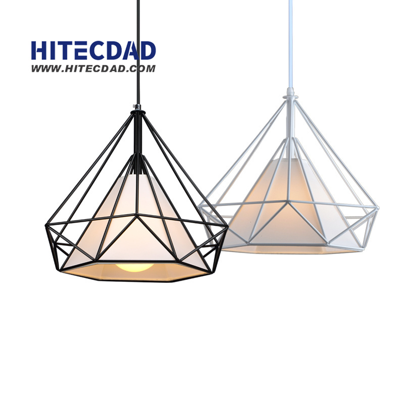 Nordic atmospheric bar diamond industrial chandelier
