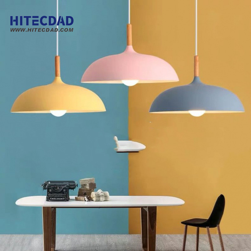 Creative shop commercial single-head color chandelier