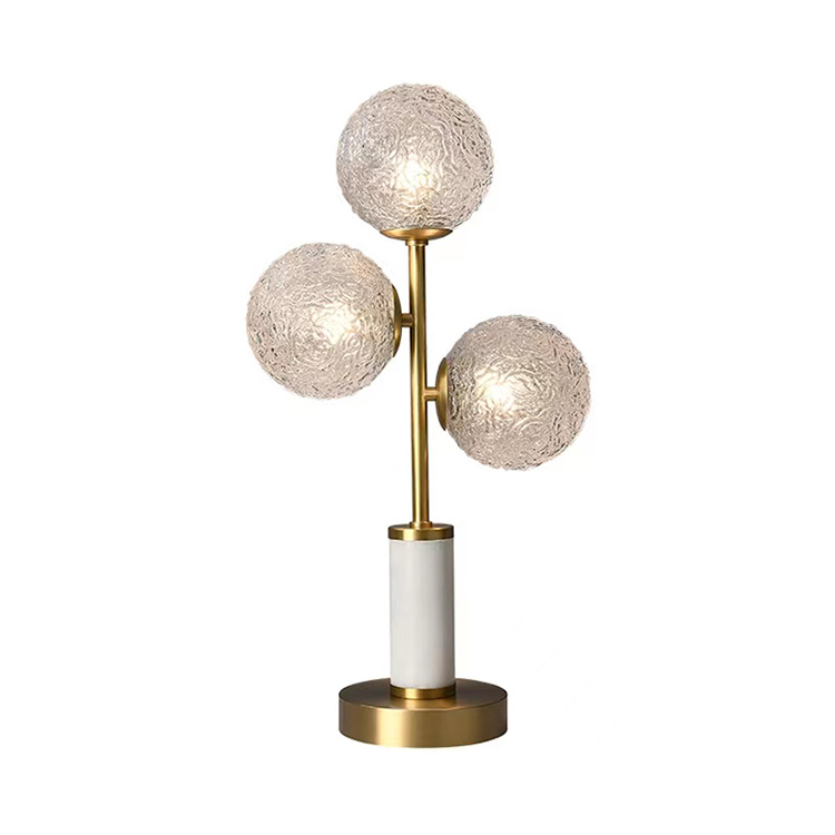 HITECDAD Innovatív és személyre szabott, teljesen réz asztali lámpa Modern egyszerű éjjeliszekrény díszlámpa fény luxus nappali hálószoba dolgozósarok lámpa
