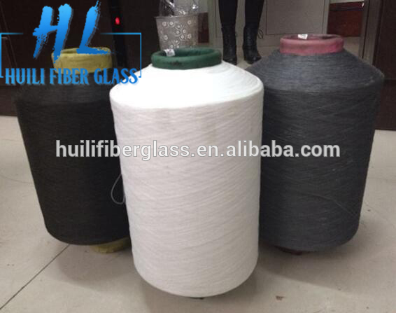0,25 mm / 0,28 mm Tråd 90tex diameter PVC-belagd glasfiber Garn
