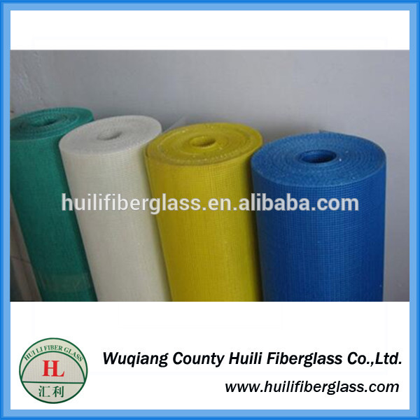 110g 10*10 Plain Woven Weave Type and C-Glass Yarn Type fiberglass mesh