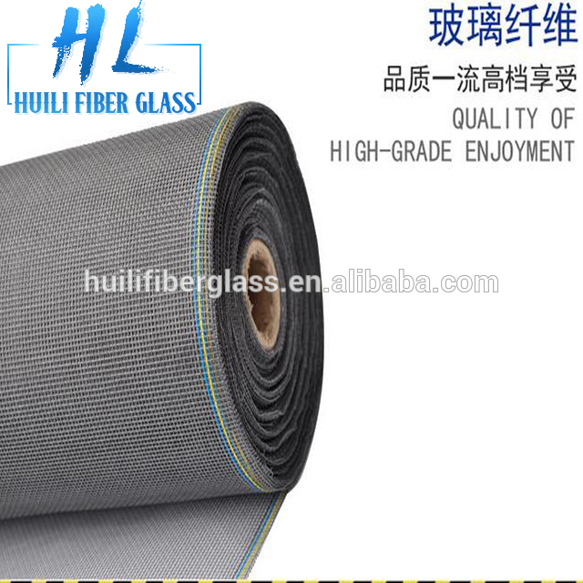 Reliable Supplier 160g Fiberglass Mesh Rolls - 18*16 black grey and white window insect fiberglass screen fiberglass screening – Huili fiberglass