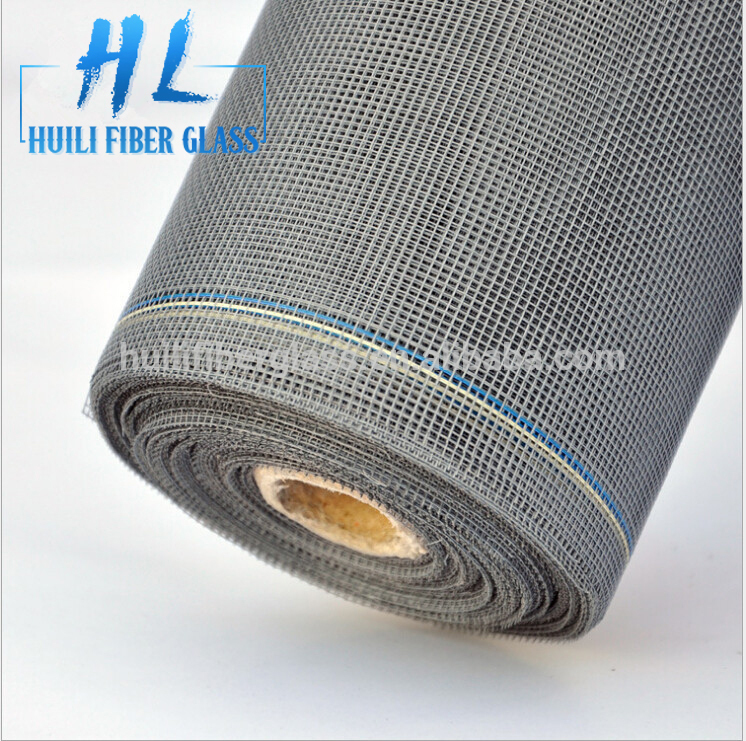 Factory Cheap Hot E Glass Fiber Yarn - 18*16 black grey and white window insect fiberglass screen/fiberglass screening – Huili fiberglass
