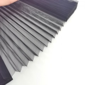 Retractable Polyester Fly Screens Folding Mosquito Mesh