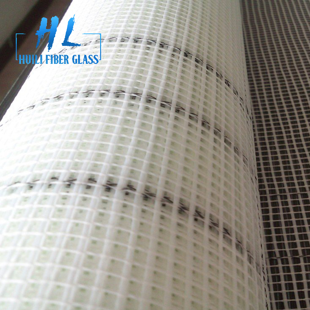 60g 5x5mm top quality white color fiberglass mesh