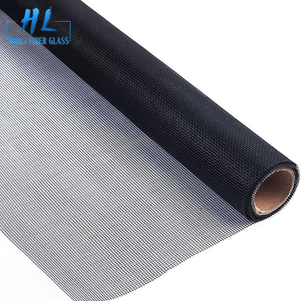 72 x 100ft black fiberglass insect protection mosquito screen