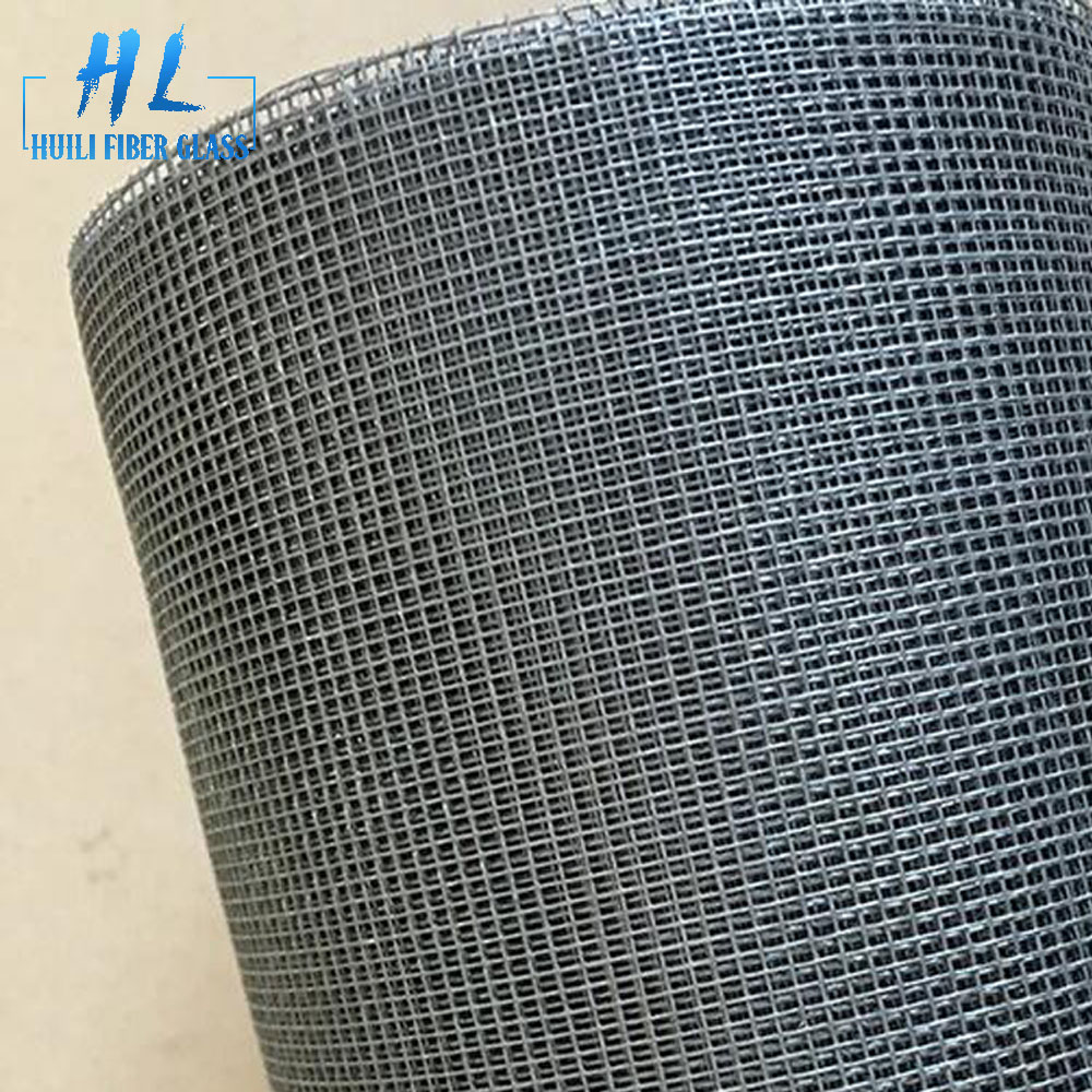 1.2m insect screen 105g/m2 black fiber glass mosquito net roll