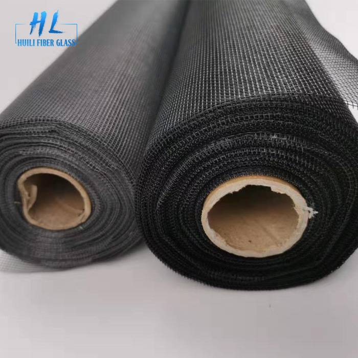 Flexible PVC coated fiberglass mesh netting roll for keeping insect and mosquito out