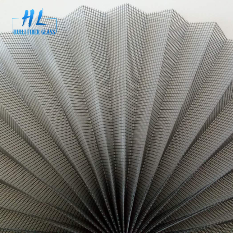 polyester plisse mosquito screen mesh