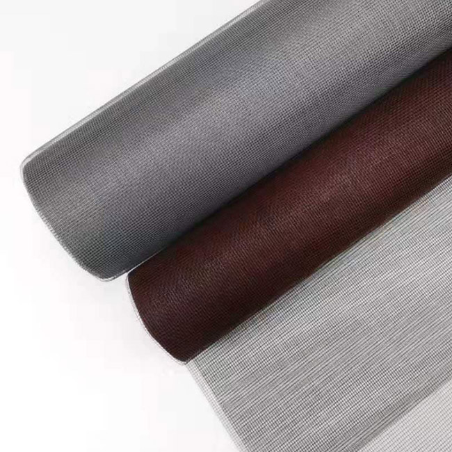 PVC Coated Special Color Plain Weave Fiberglass Mosquito Net