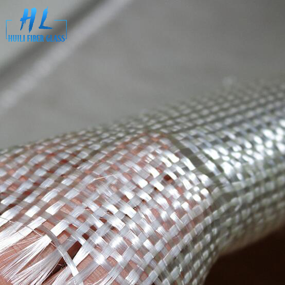 100m setiap gulungan kain tenunan gentian kaca 320g/m2 untuk resin epoksi