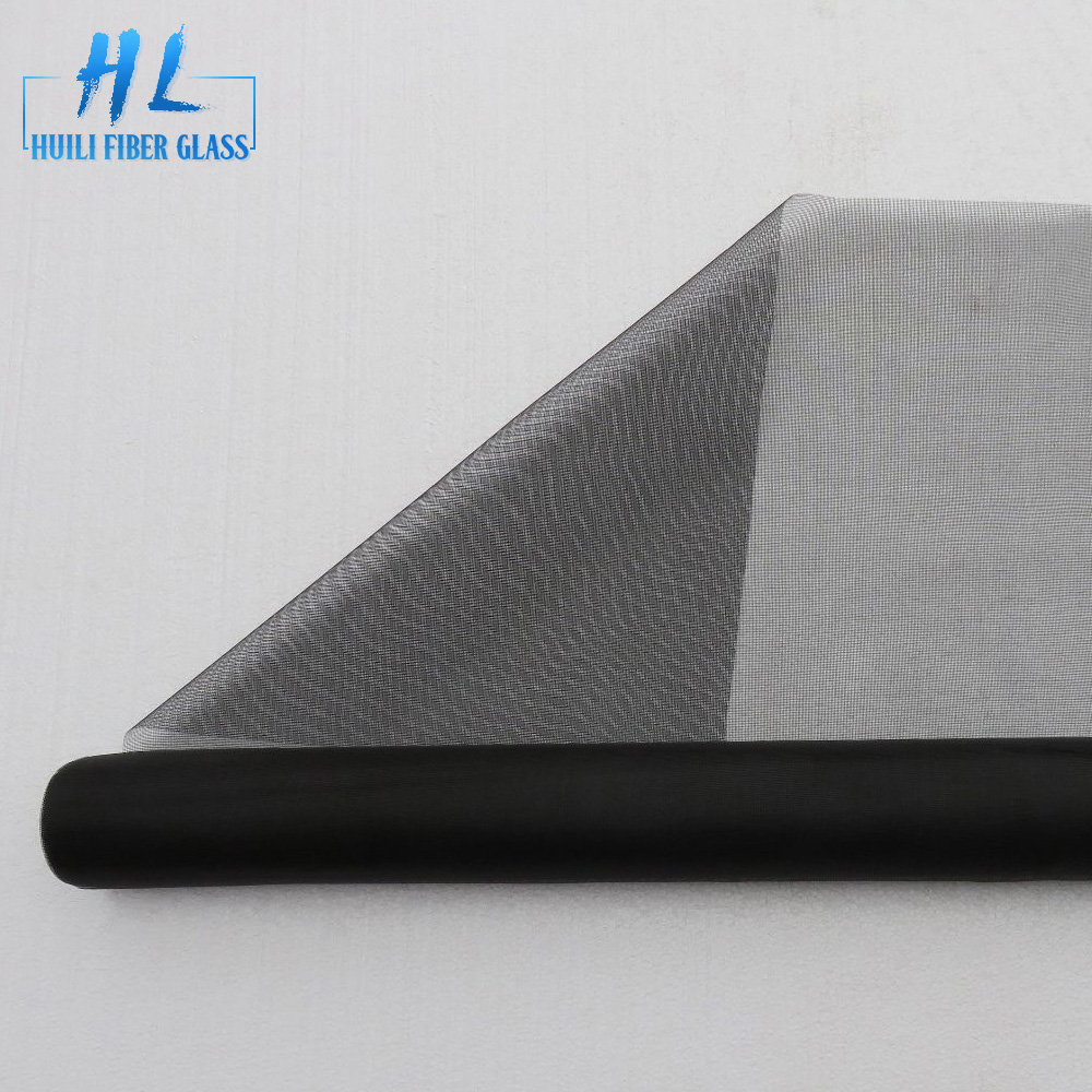 Insect proof grey fiberglass fly screen window mosquito screen