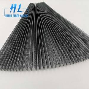 16mm 18mm 20mm Polyseter material Pleated screen mesh