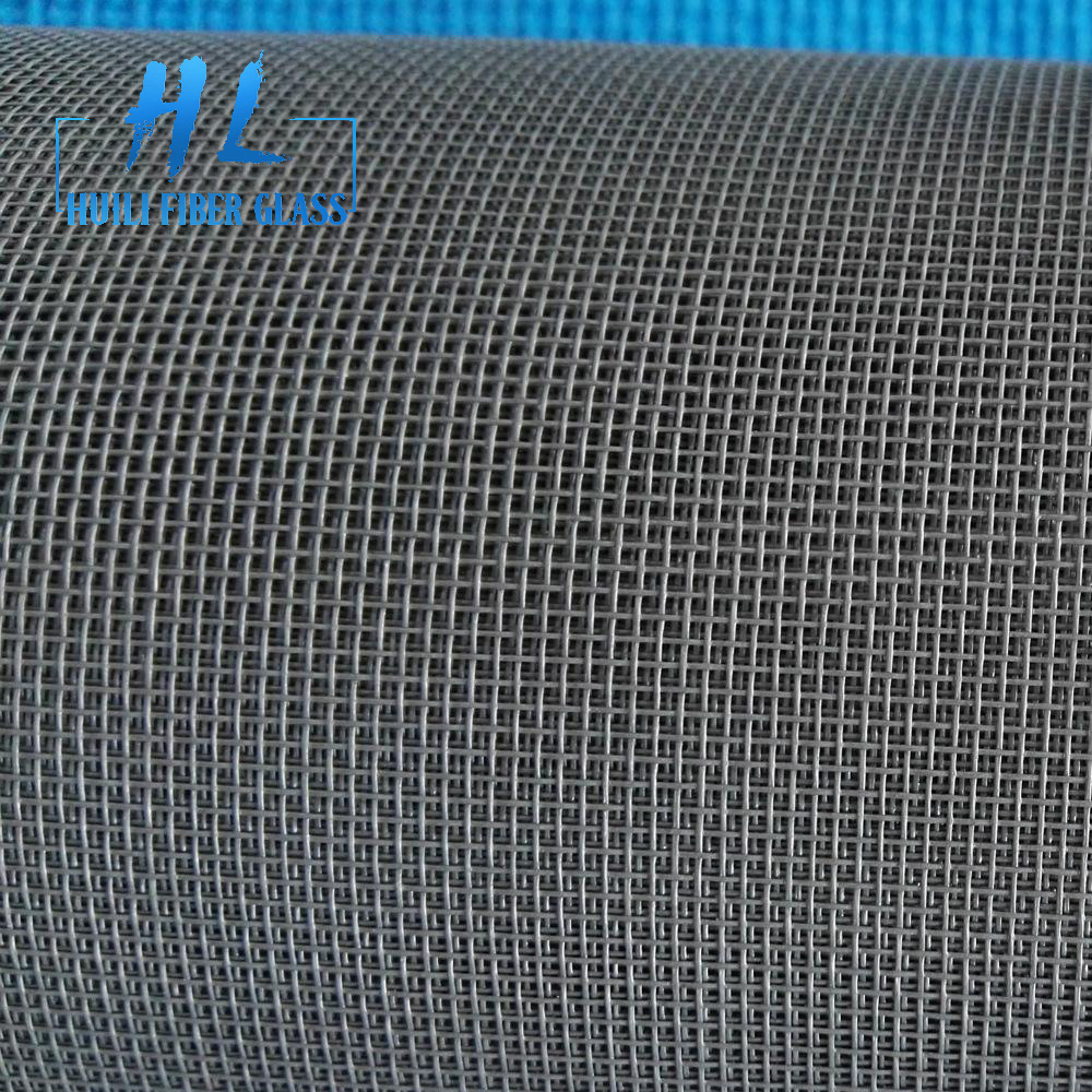 Top Grade Reinforced Fiberglass Mesh Fabric - cheap low price 18×16 grey color glass fiber mosquito net – Huili fiberglass