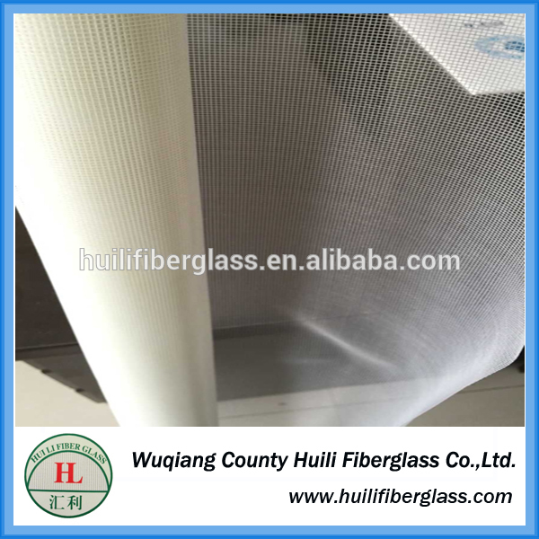 Fast delivery adhesive Texturized Fiberglass Tape - exporter and manufacturer 18*16 white Fiberglass Insect Wire Netting bug screen mosquito screen – Huili fiberglass