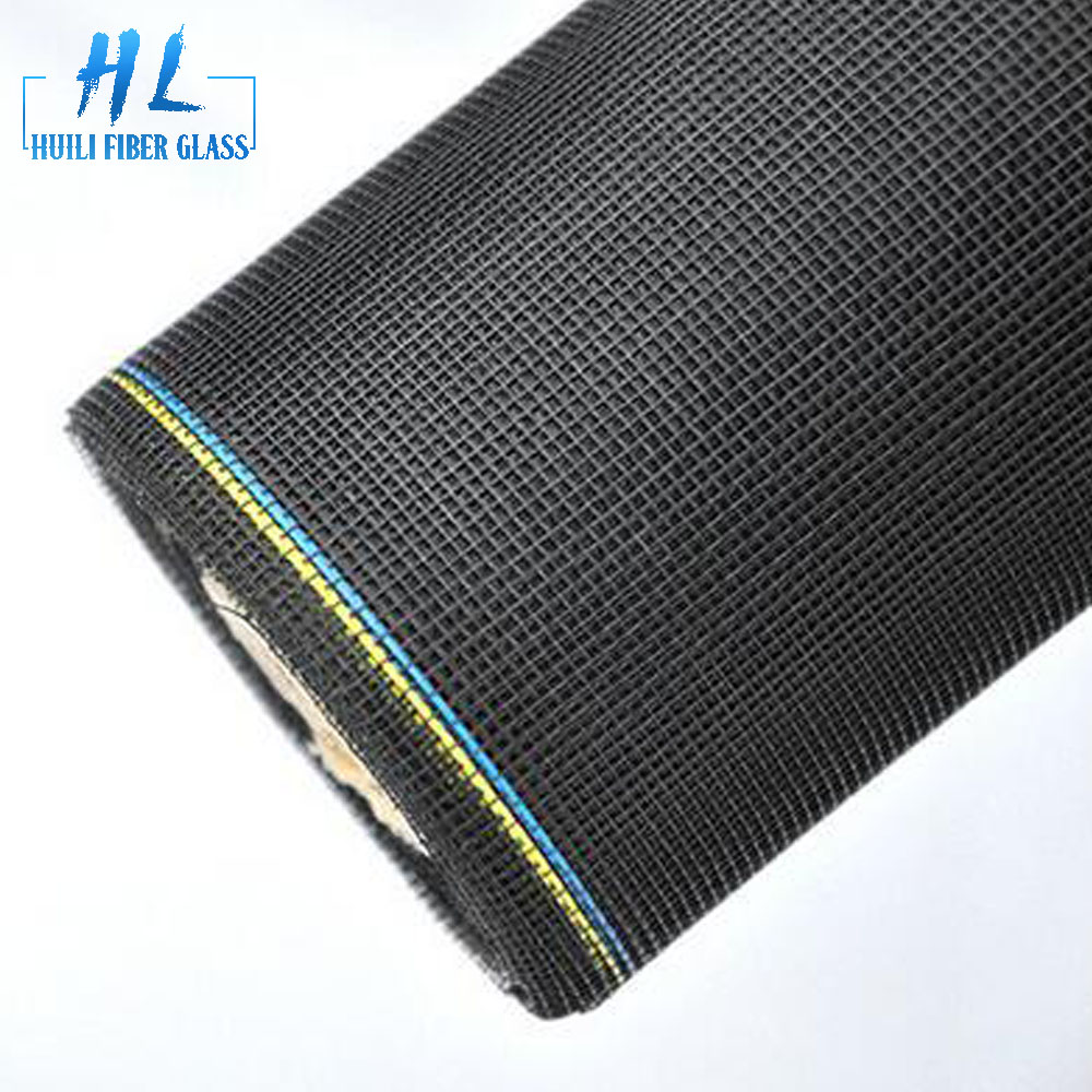 flexible high strength plain woven pvc coated fiberglass window screen for insect and fly screen mesh roll