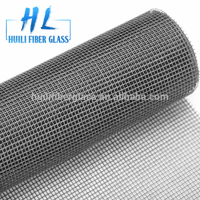 Glass fiber material black grey green color fiberglass window screen