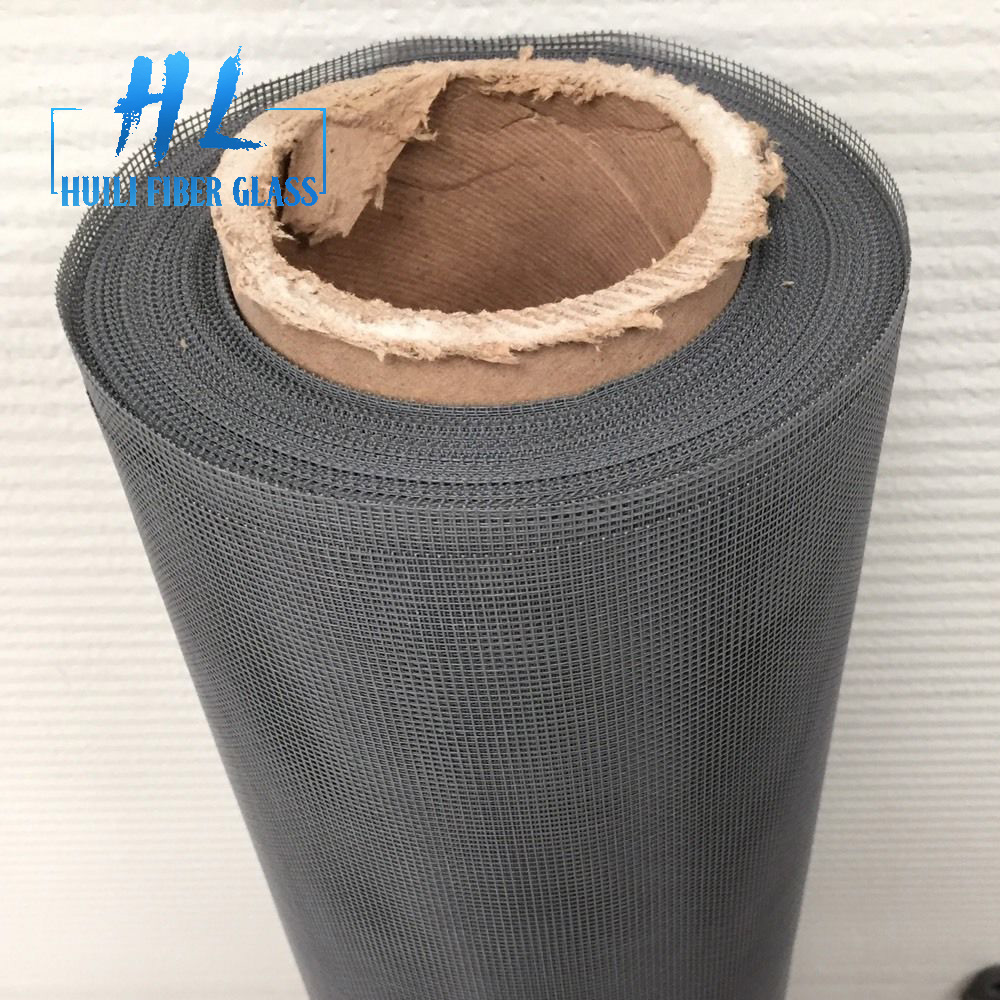 Grey Color Fiberglass Fly Screen Mesh for Insect Screen