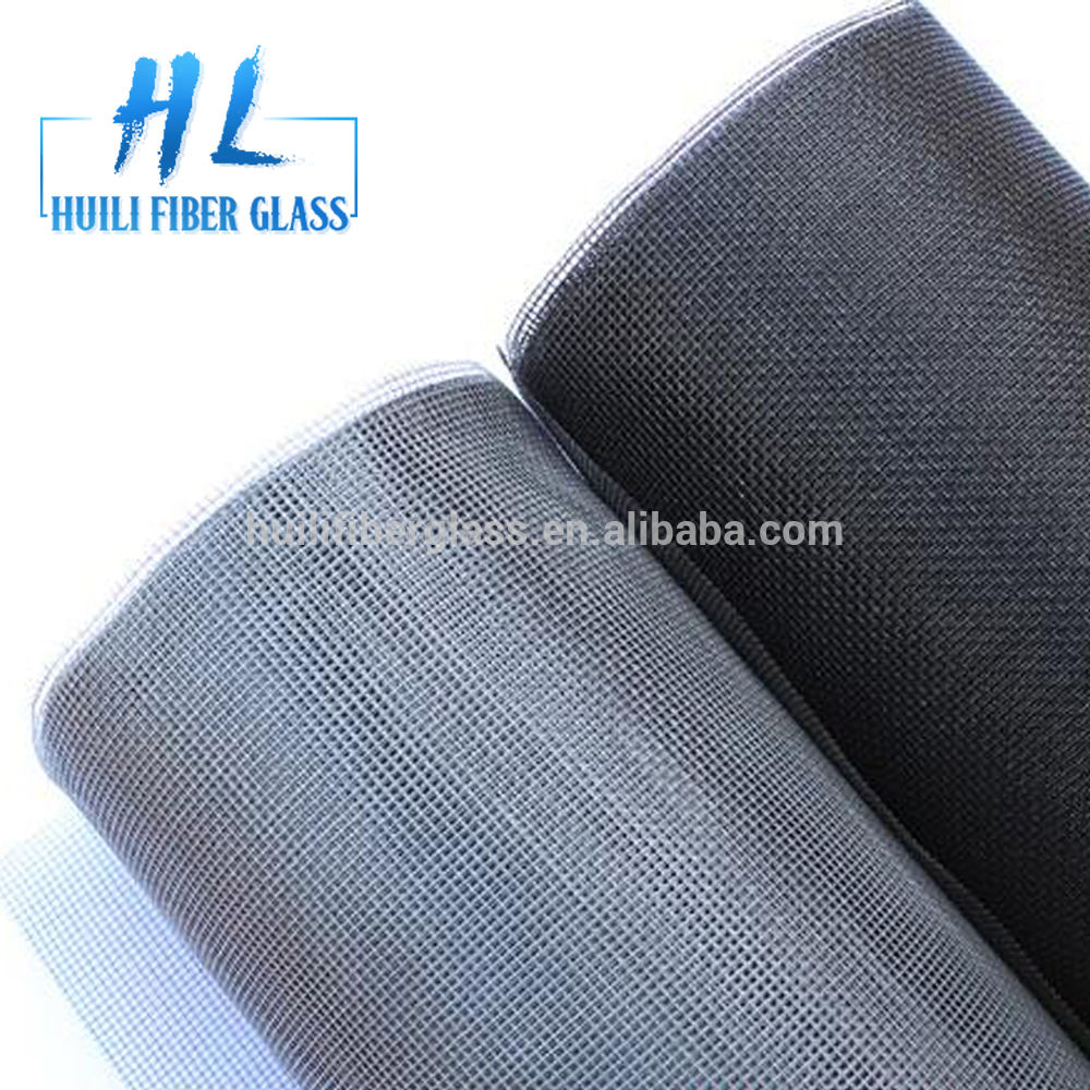 Huili Brand Charcoal color Fiberglass Mosquito Net (18×16) Manufacturers window screen