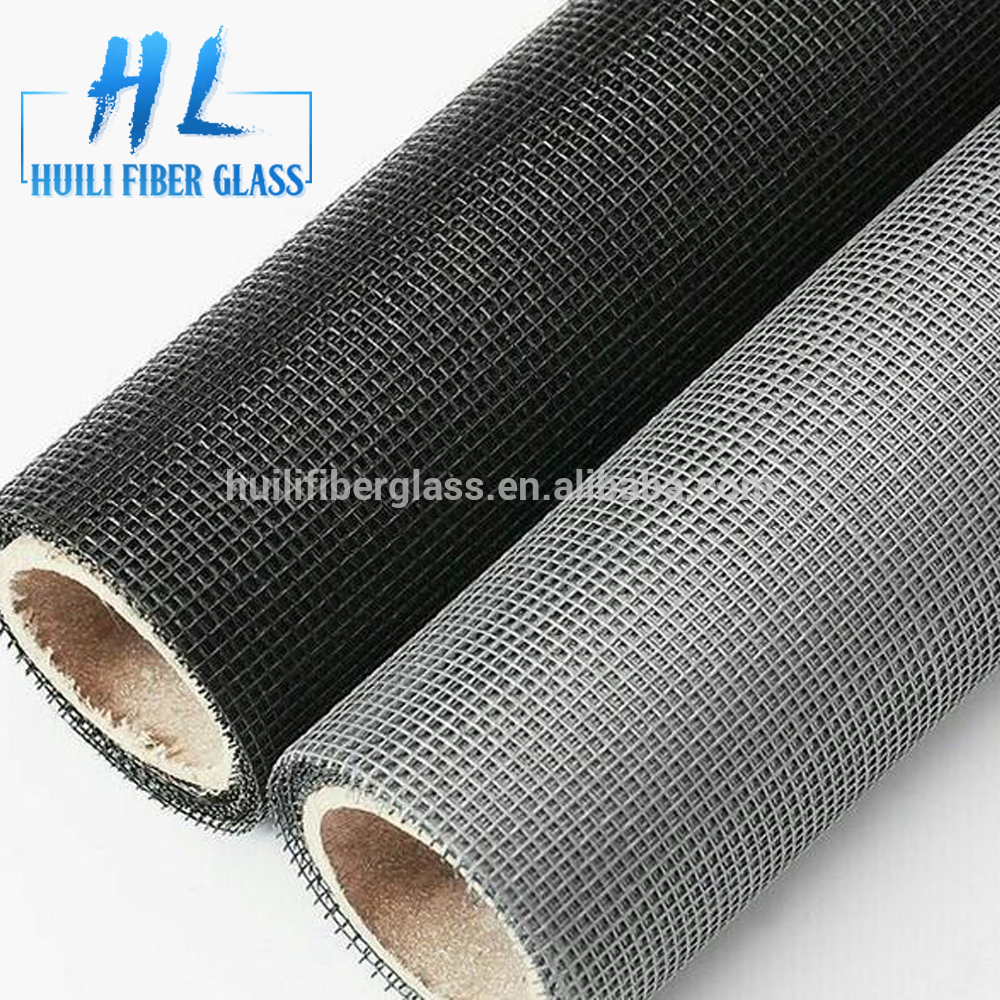 Huili Factory Supply PVC Coated fiberglass insect window screen