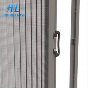 Huili factory polyester mosquito net plisse insect mesh for door