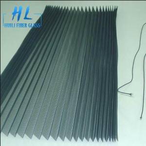 Anti mosquito net waterproof Pleated insect screen mesh pleated netting