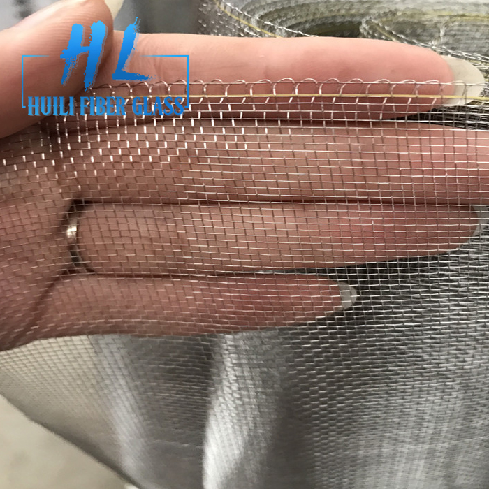 Wholesale Discount Heat Conductive Fabric - power coated/polished stainless steel wire mesh 304/insect screen 0.19mm – Huili fiberglass