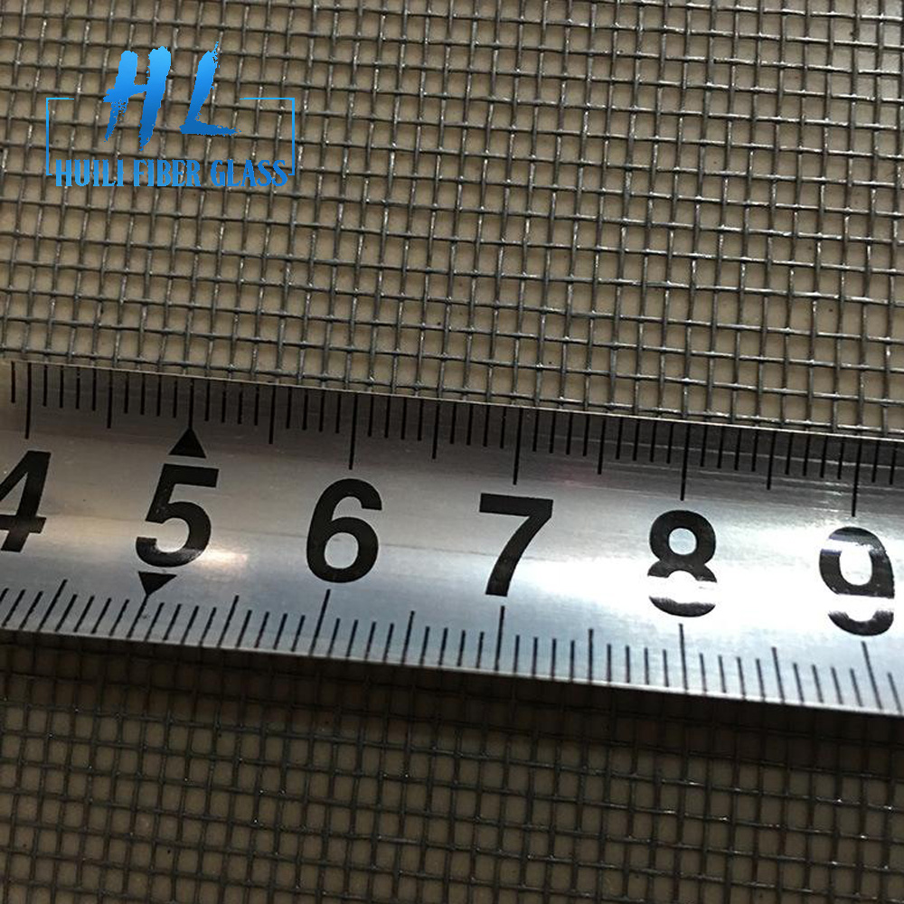PVC დაფარული 18 × 16 fiberglass მწერის მტკიცებულება net