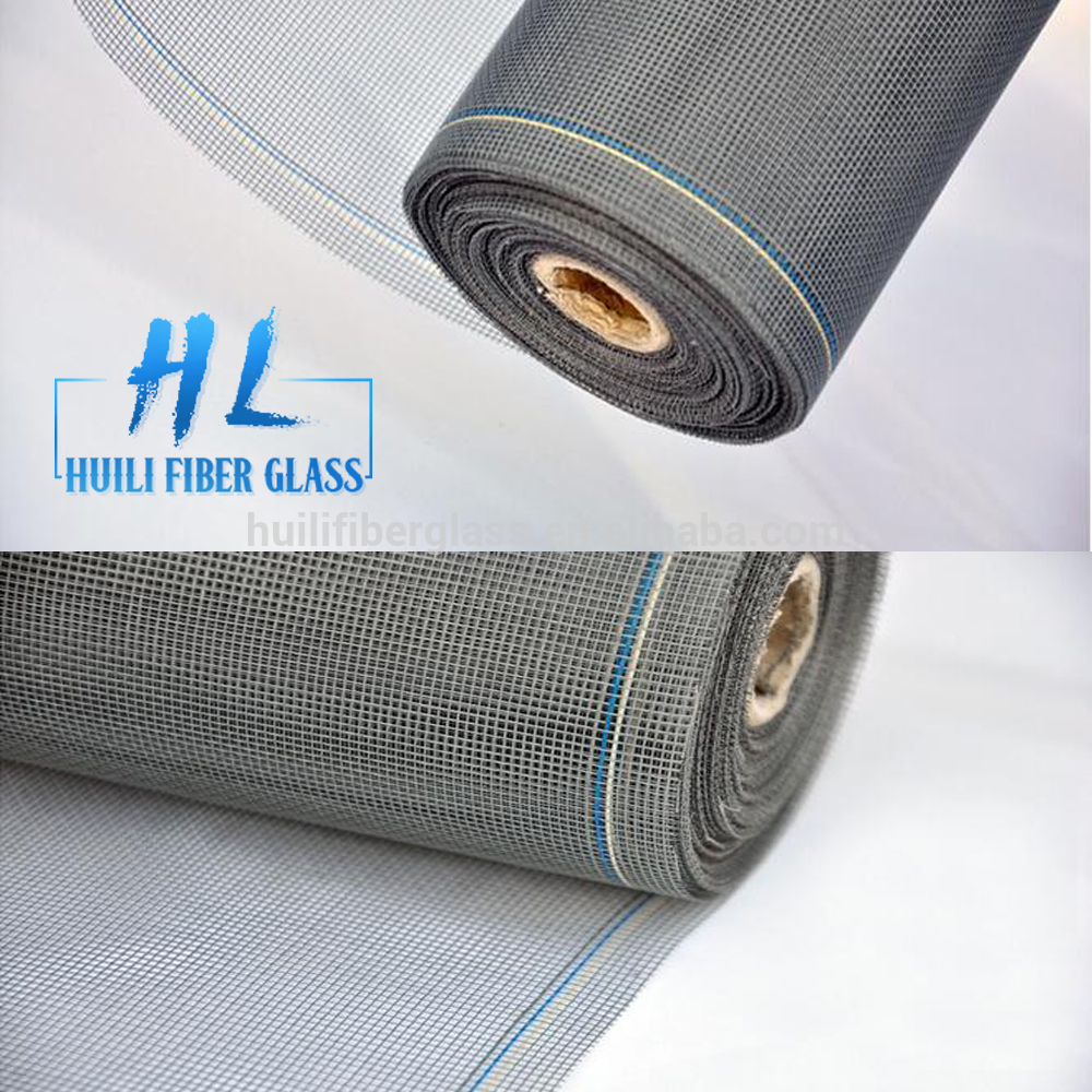 Factory making 300-9600tex Fiberglass Yarn - PVC coated fiberglass insect gauze/insect screen mesh/window mesh – Huili fiberglass