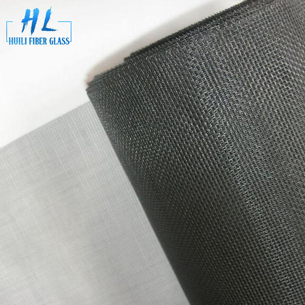 Factory Selling Telescoping Fiberglass Tube - PVC coated insect mesh fiberglass screen roll for window – Huili fiberglass