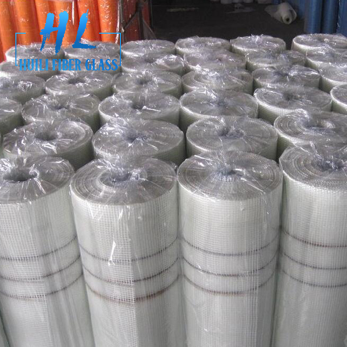 China OEM Polyester Window Screen Mesh - white color 160g 4x4mm reinforced glass fiber plaster mesh – Huili fiberglass