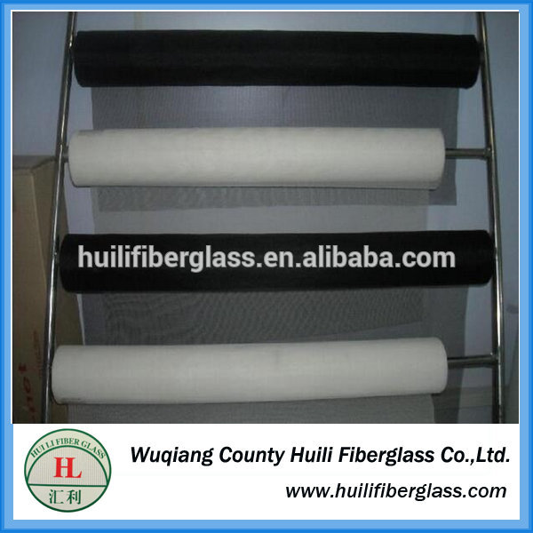 White/Grey/Black high quality 14×17 Fiberglass Window Screen /fiber glass mesh netting /mosquito insect netting