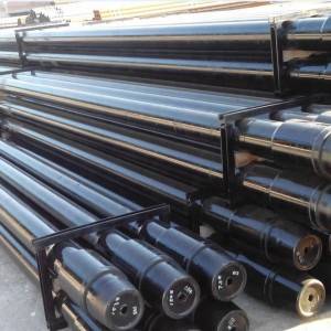 Drill pipe is hollow thin-walled steel or aluminium alloy piping that is used on drilling rigs