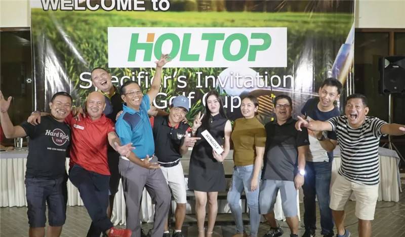 Holtop จัดการแข่งขันกอล์ฟคัพเชิญของ Specifier ที่ยอดเยี่ยมในฟิลิปปินส์