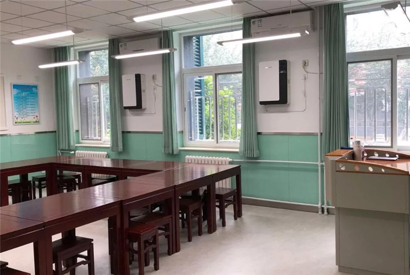 Holtop Ventilador de Recuperação de Energia Criando a Qualidade do Ar em Sala de Aula de Primeira Classe