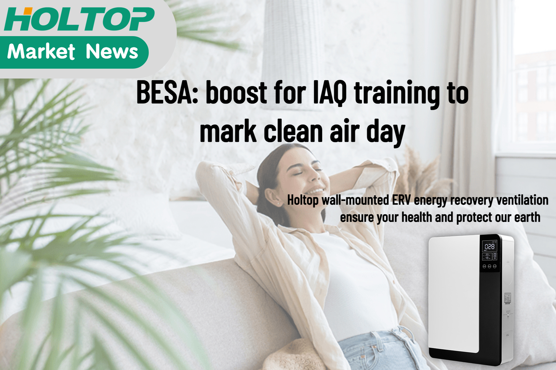 BESA aumenta para treinamento de IAQ para marcar o dia do ar limpo