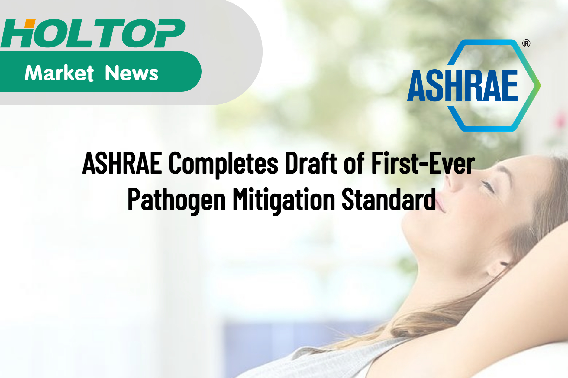 ASHRAE voltooit het ontwerp van de allereerste standaard voor het beperken van pathogenen