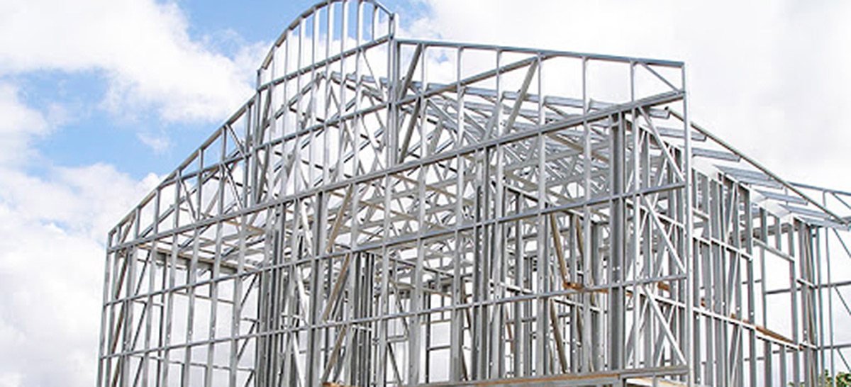 Struttura di struttura in acciaio leggero in acciaio galvanizzato per chiglia leggera