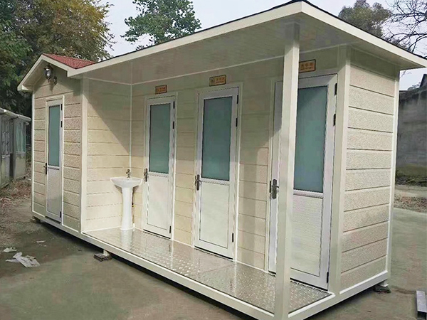 HOMAGIC China Public Modular Toilets Cabin Outdoor Restroom Block Prefab Container Bathroom Modern Style 0304 Featured Image