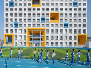 Moderni edifici scolastici modulari prefabbricati