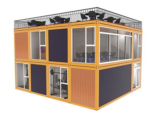 Movable Fack Pack Luxury Prefabricated Combined Container Office Living House Modular prefab house Featured Image