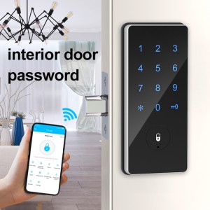 Keamanan Elektronik APLIKASI Kunci Pintu WIFI Smart Touch Screen Lock Kode Digital Keypad Deadbolt untuk Rumah Hotel Apartemen Deadlatches Kunci