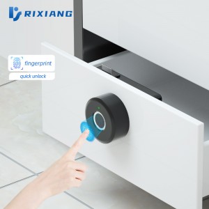 China Gold Supplier for Electronic Wifi Door Locks - High security Electronic Drawer Lock, Fingerprint Drawer Lock with Bluetooth Tuya Smart App, Keyless Cabinet Lock is Suitable for Drawers for H...