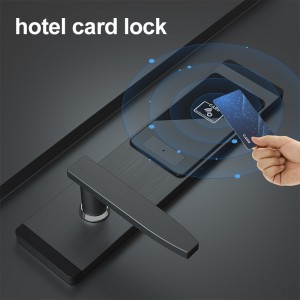 Fechadura de hotel de cartão RFID eletrônico de melhor segurança com software de gerenciamento fechadura de porta sem chave fechaduras de entrada sem chave fechadura inteligente para apartamento