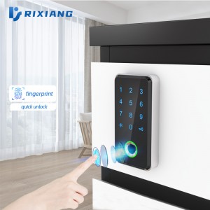 Electronic Keyless Smart Digital Password Locks Wooden Box Biometric fingerprint Cabinet Lock para sa Wardrobe pinakamahusay na lock para sa gym locker
