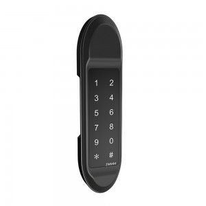 Elektroniczny zamek bezkluczykowy Inteligentna blokada szafki – Bluetooth / aplikacja na telefon / karta zbliżeniowa / kod klucza – matowa czerń elektroniczne zatrzaski bezpieczeństwa szuflady zamki do szafek