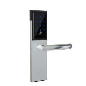 Intelligent Fingerprint Indoor Lock foar Home Hotel Office Elektroanyske kommersjele doarslûzen exterior sliding Wachtwurd Door Lock