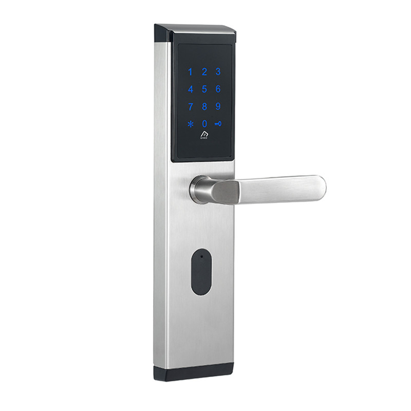 Механичка лозинка брава врата Деадболт кодна брава Комбинована брава закључавање додиром шифра бакрено мат црна улаз тастатуре за врата Истакнута слика