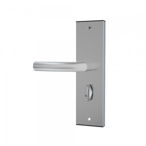 kunci pintu gaya hotel Sistem kunci pintu kartu kunci digital RFID dengan panel/pegangan stainless steel untuk pemasok kunci perumahan hotel