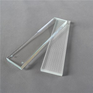 شیشه شفاف سفارشی، شیشه فوق العاده شفاف، شیشه کم آهن
